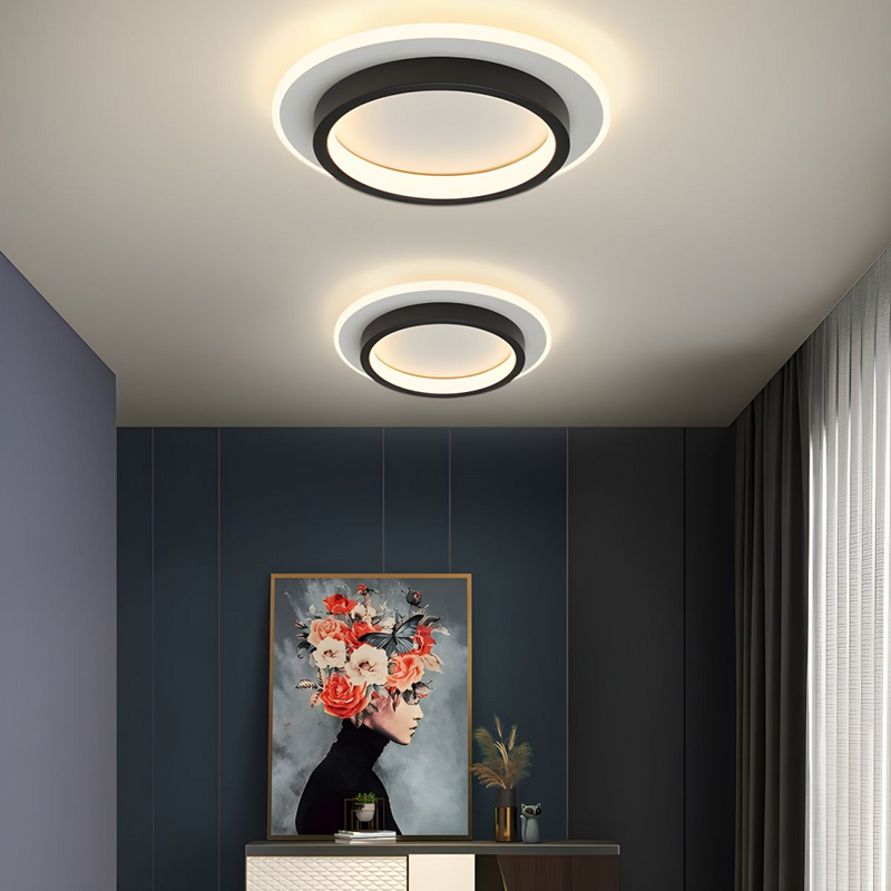 Terranova - Modern LED Ceiling Light Flush Mount Fixture Design