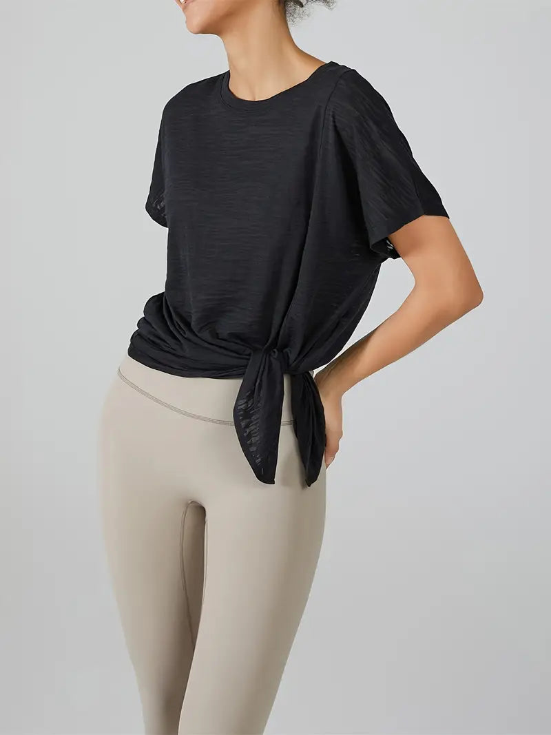 Beatrice - Stylish and Lightweight Burnout T-shirt for Effortless Movement