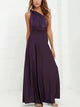Carwyn - Elegant Women's Dress with Ruffled Back and Flirty Tie Belt