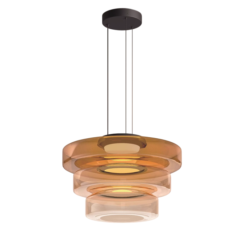 AuraLuxe - Bauhaus Style Glass Pendant Lighting for Modern Interiors