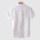 Tyron - Stylish Short Sleeve Linen Shirt for Effortless Summer Looks