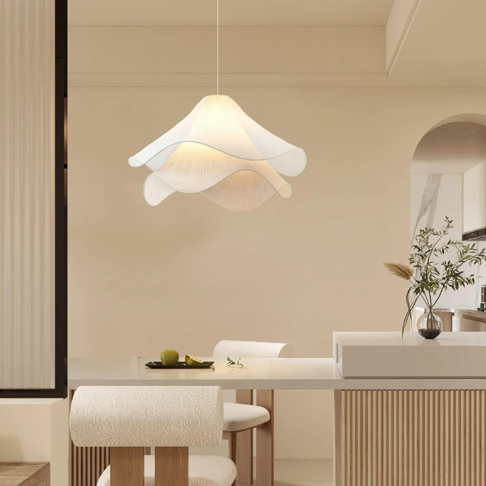 Havendell - Ambient Pendant Lamp With Fluid Shade For Living
