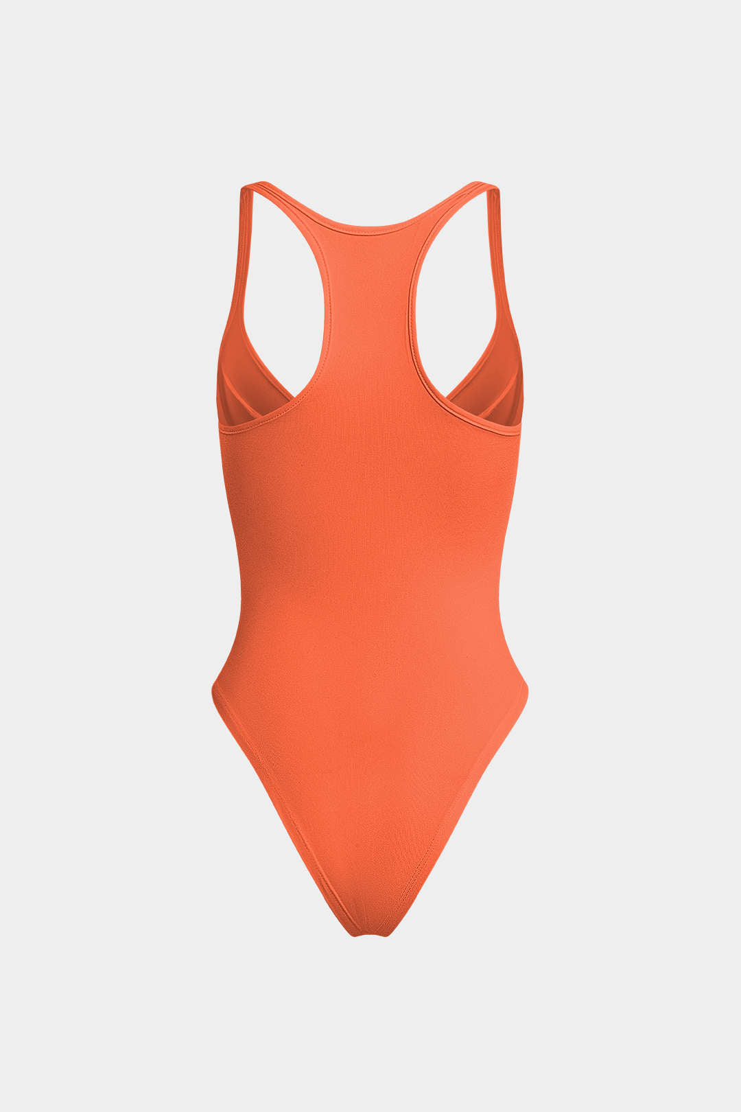 Orla - Basic Solid Deep-V Neck Bustier Bodysuit for Stylish Layering