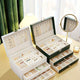 Veralux - Luxe Jewelry Organizer Box for Rings Necklaces and More