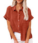Jazmin - Airy Cotton Linen Blouse For Women Lightweight Summer