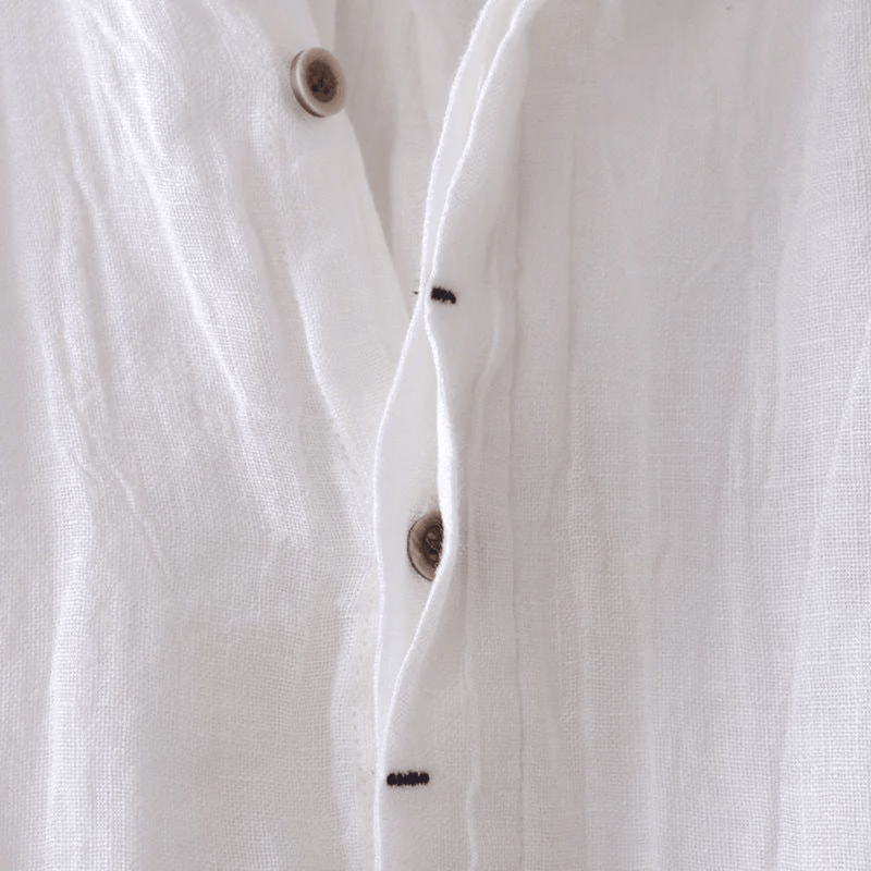 Tyron - Stylish Short Sleeve Linen Shirt for Effortless Summer Looks
