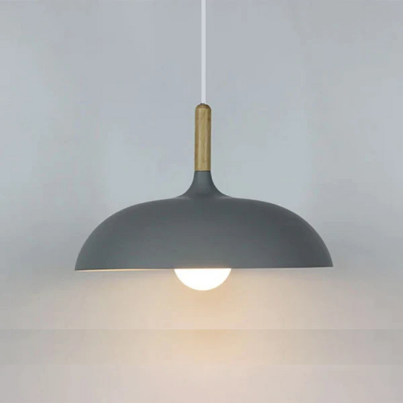 Beddora - NordicLight Scandinavian Oak Ceiling Lamp for Modern Spaces