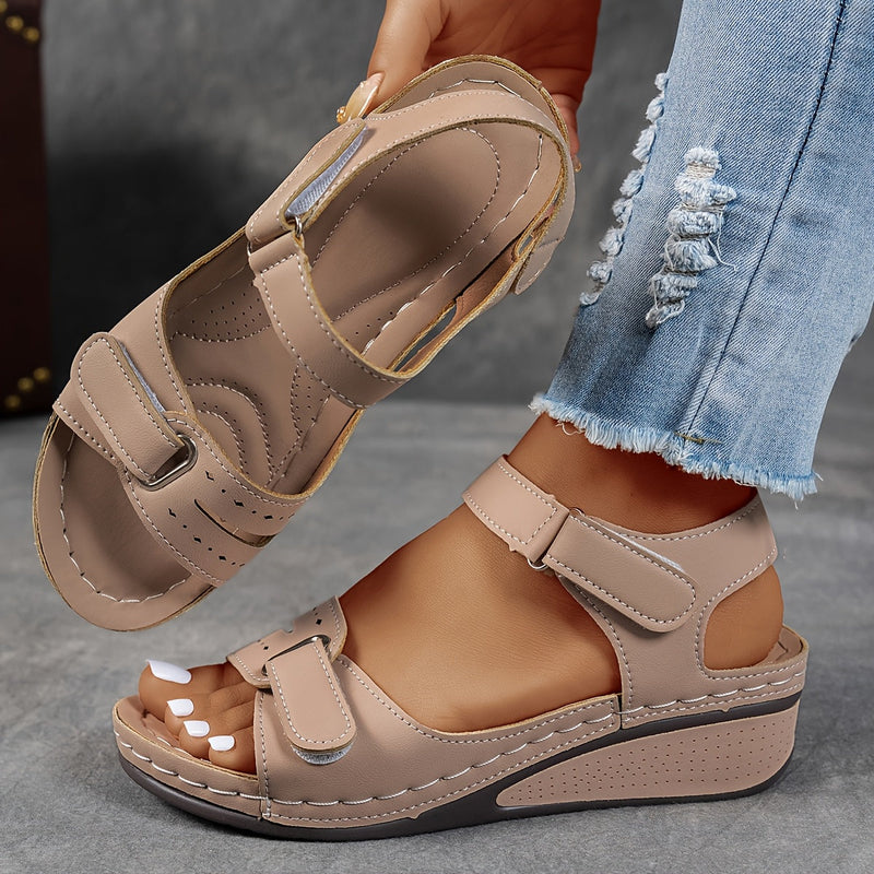 Electra - Women's Orthopedic Comfort Sandals With Straps