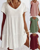 Fidella - Comfortable Women's Summer Dress in Lightweight Cotton Blend