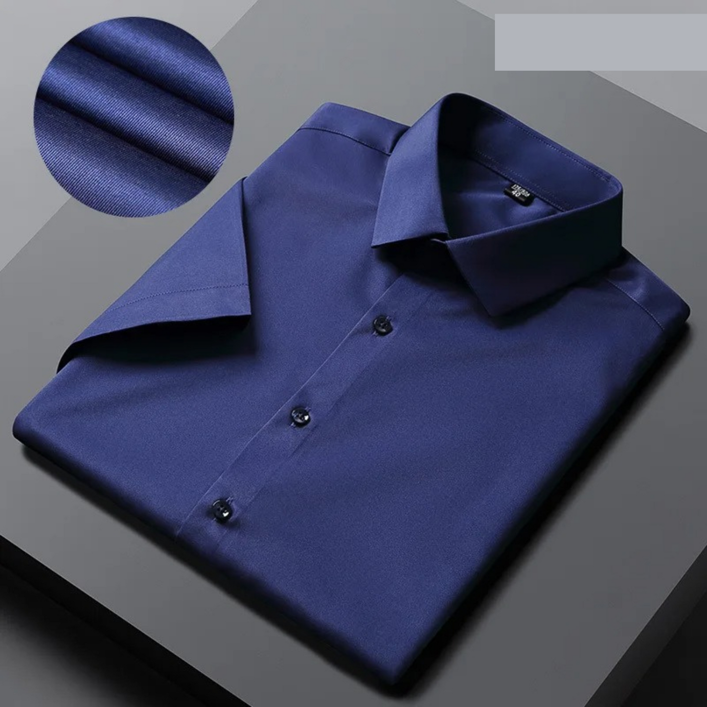 Alfred - Stylish Men's Short Sleeve Wrinkle-Free Shirt for All-Day Comfort