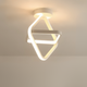 Soapore - Modern LED Ceiling Light - Creative Two Ring Design Fixture