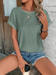 Charmaine - Stylish Summer Women's T-shirt with Elegant Detailing