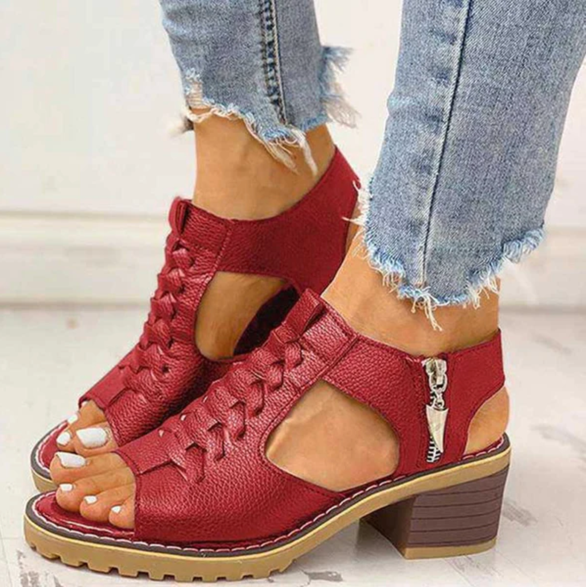 Olivia - Stylish High-Heeled Sandals for Confident Women