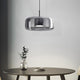 Framevia - AmberGlow Retro LED Pendant Lights Gold Metal Glass