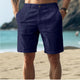 Wyatt - Casual Men's Linen Shorts for Relaxed Summer Days