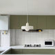 GleaMore - Bauhaus Pendant Light in Stylish Colored Glass