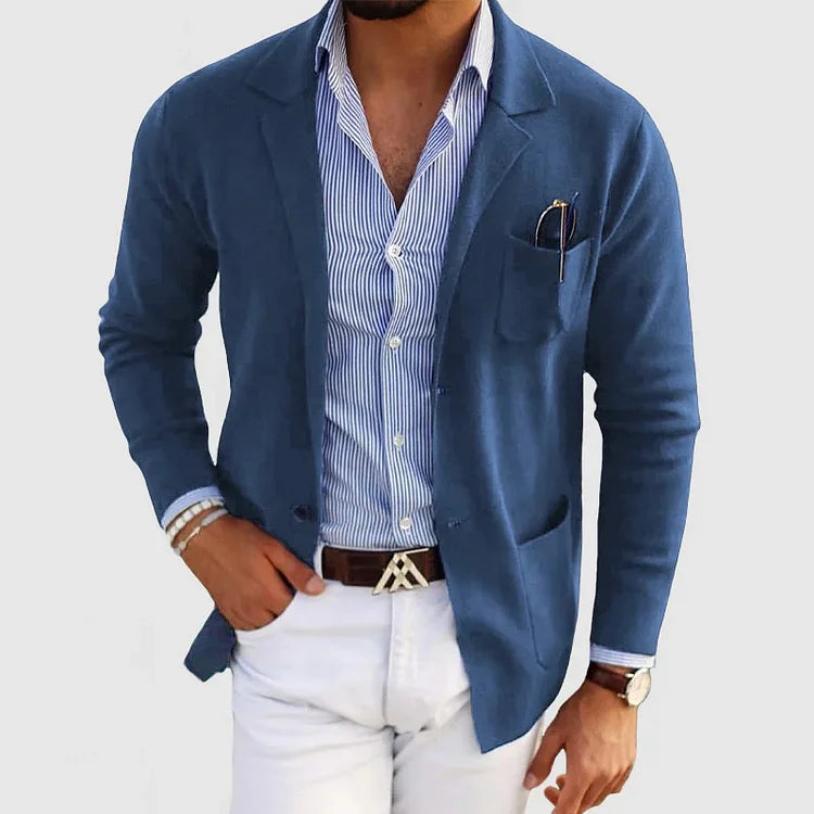 Sterling - Versatile men's cardigan for smart casual wear