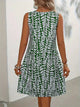 Gina - Stylish Printed Sleeveless Dress for Summer Days