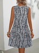 Gina - Stylish Printed Sleeveless Dress for Summer Days