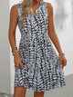 Gina - Stylish Printed Sleeveless Dress for Summer Days