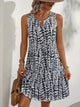 Gina - Stylish Printed Sleeveless Dress for Summer Days