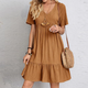Val - Rebekah Summer Casual Dress Lightweight Flattering Women