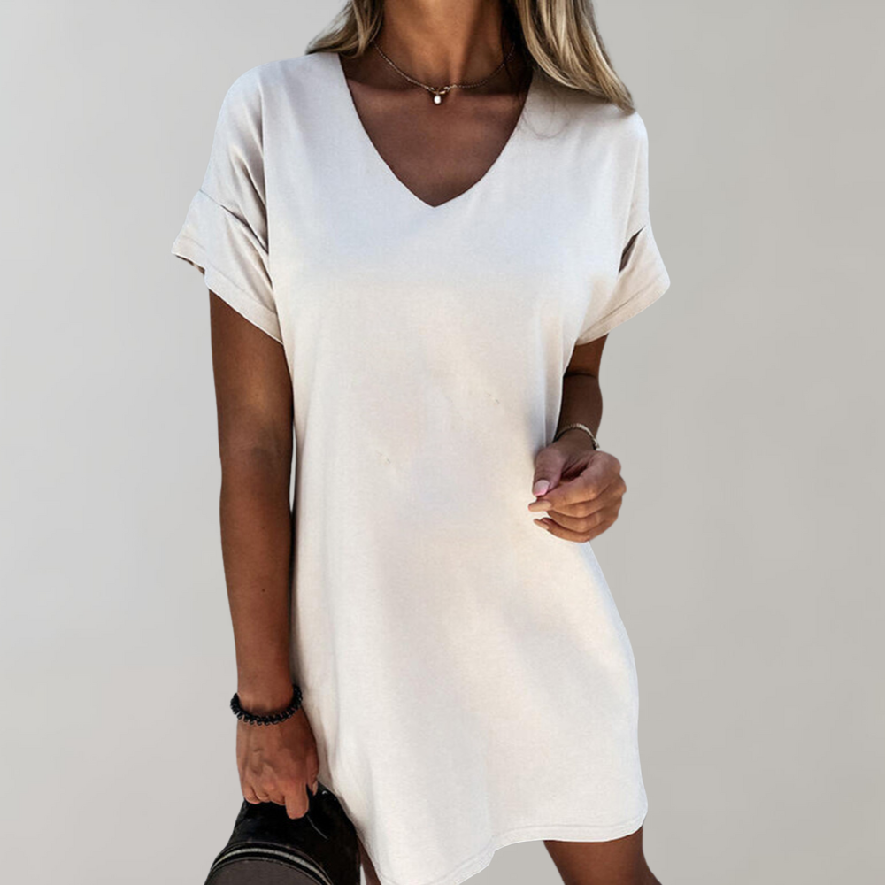 Deanna - Casual High-Quality Women's Mini Dress for Effortless Style