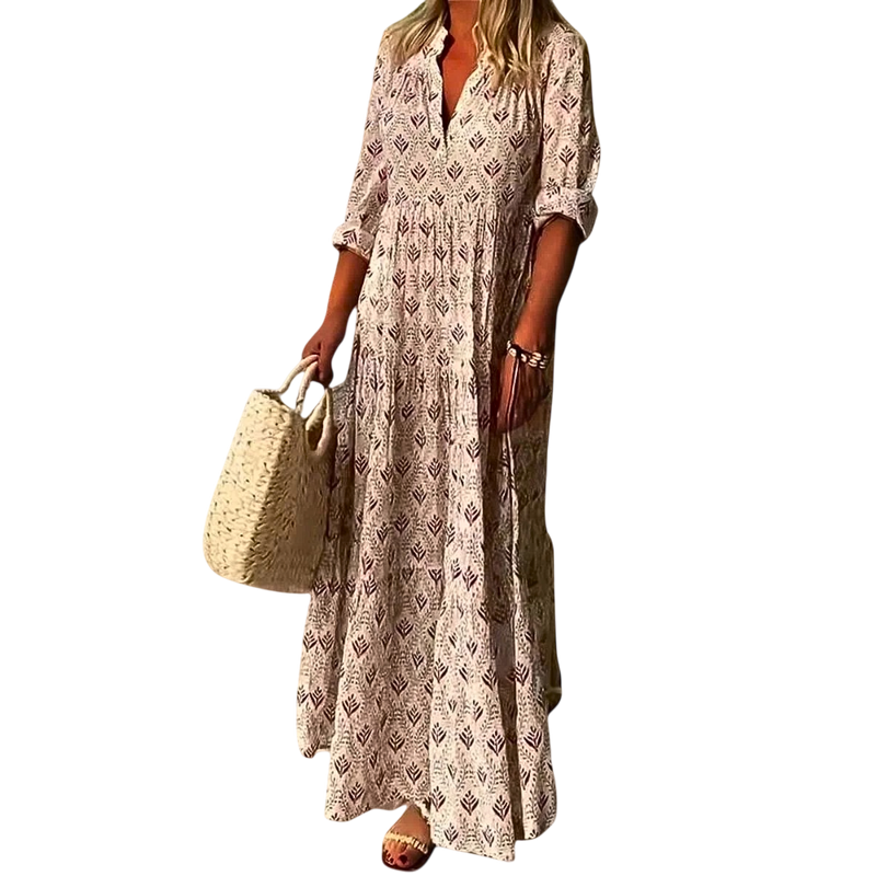 Oakley - Lightweight Boho Maxi Dress for Women in Modern Style