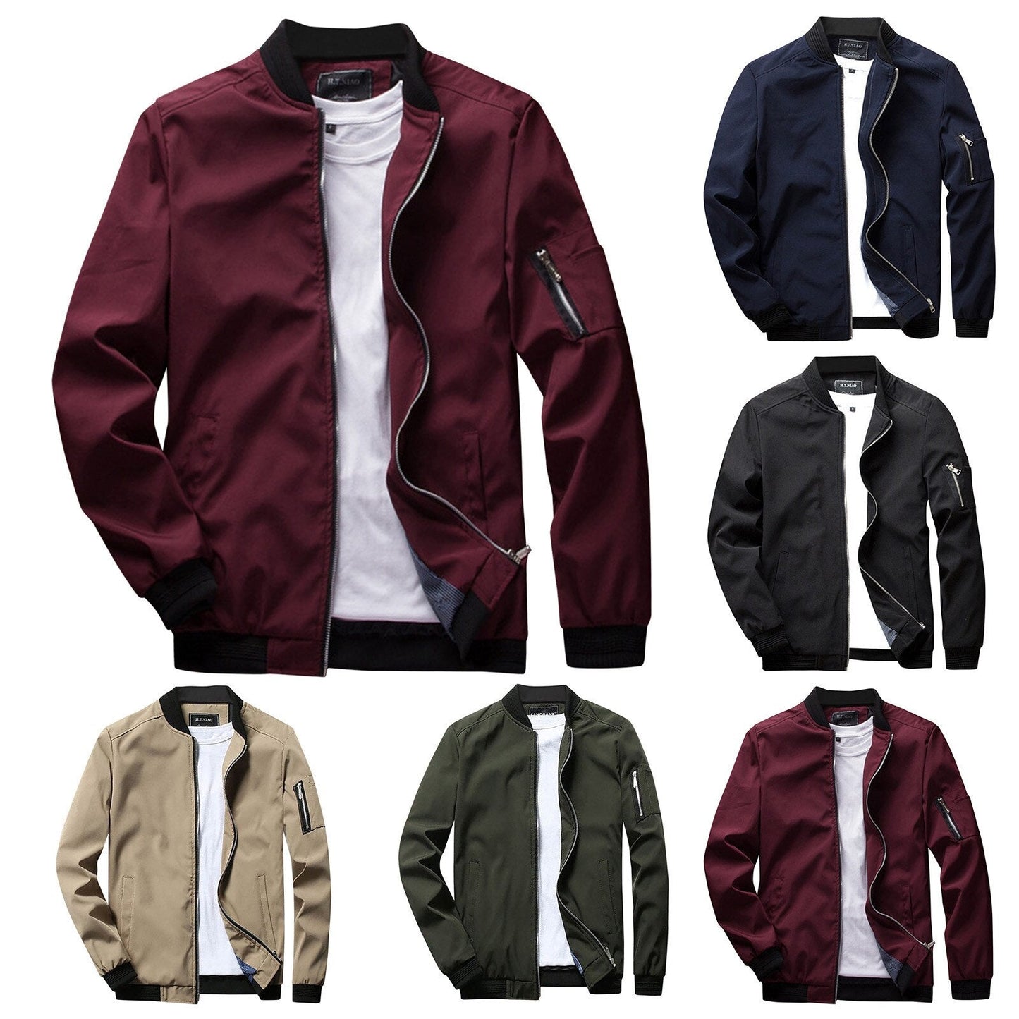 Cian - Stylish Short Summer Jacket for Men, Perfect for Spring and Summer
