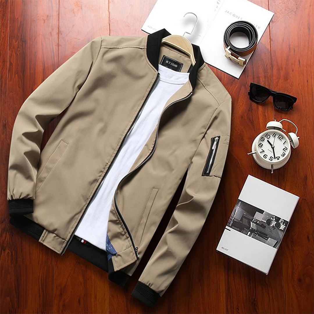 Cian - Stylish Short Summer Jacket for Men, Perfect for Spring and Summer