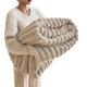 Lumora - ComfortCuddle Plush Fleece Throw Blanket Super Soft