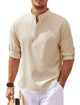 Luca - Stylish Men's Plain Shirt for Everyday Elegance