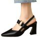 Cecily - Supportive orthopedic heels for women comfort block