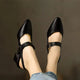 Cecily - Supportive orthopedic heels for women comfort block