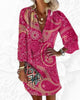 Rivka - Stylish Women's Patterned Dress for Summer Events