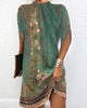 Nerida - Stylish Women's Fashion Dress with Batwing Sleeves and Charming Patterns