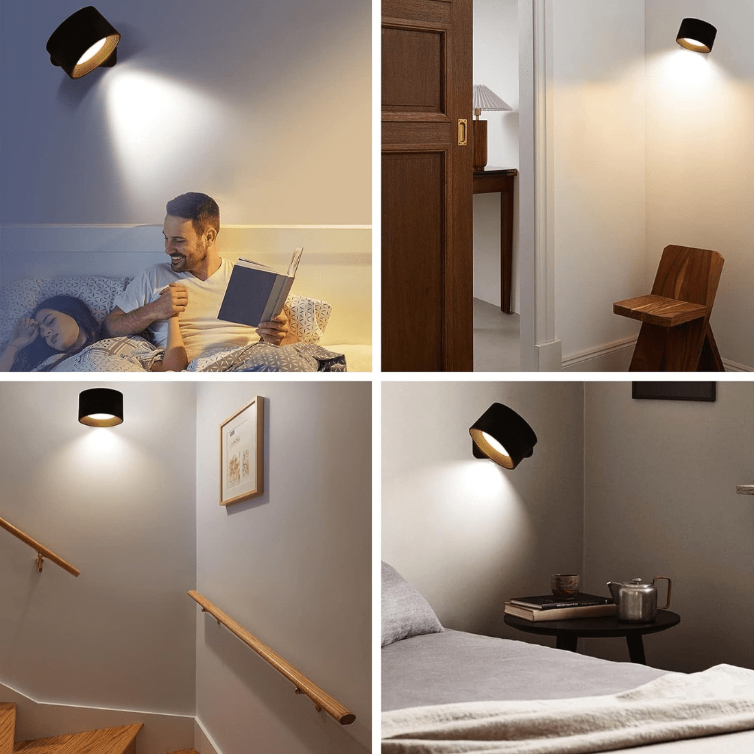 Havenry - Flexilight Wireless Touch Wall Lamp 360 Degree Rotation