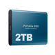Bowlisca - Portable SSD External Drive 2TB Compact High Speed Storage