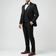 Finnick - Stylish 3-Piece Slim Fit Suit Set for Men in High-Quality Wool
