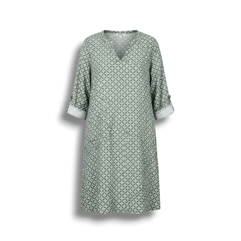 Kalista - Elegant Women's Dress in Trendy Patterns for Warm Seasons
