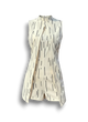 Alberta - Chic Lightweight Sleeveless Romper with Vertical Line Pattern