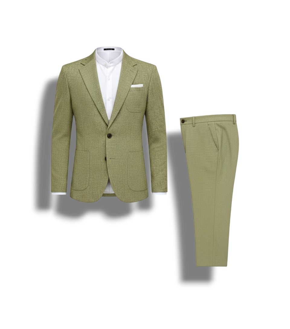 Roberto - Luxury Linen Suit for Men with Contemporary Design