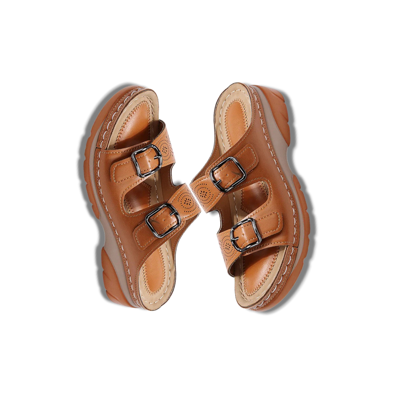 Gabrielle - Stylish Orthopedic Leather Sandals for Maximum Comfort