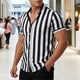 Corey - Stylish Men's Vertical Stripe Shirt for Office and Casual Wear