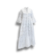 Marigold - Stylish Women's Embroidered Dress with Cutouts and Flowing Silhouette