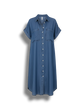 Rosalyn - Casual Women's Loose Dress in Luxurious Cotton