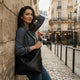 Lovey - Stylish and Comfortable Ladies Leather Bag with Unique Strap