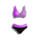 Philippa - Elegant Striped Printed Bikini Set for Women