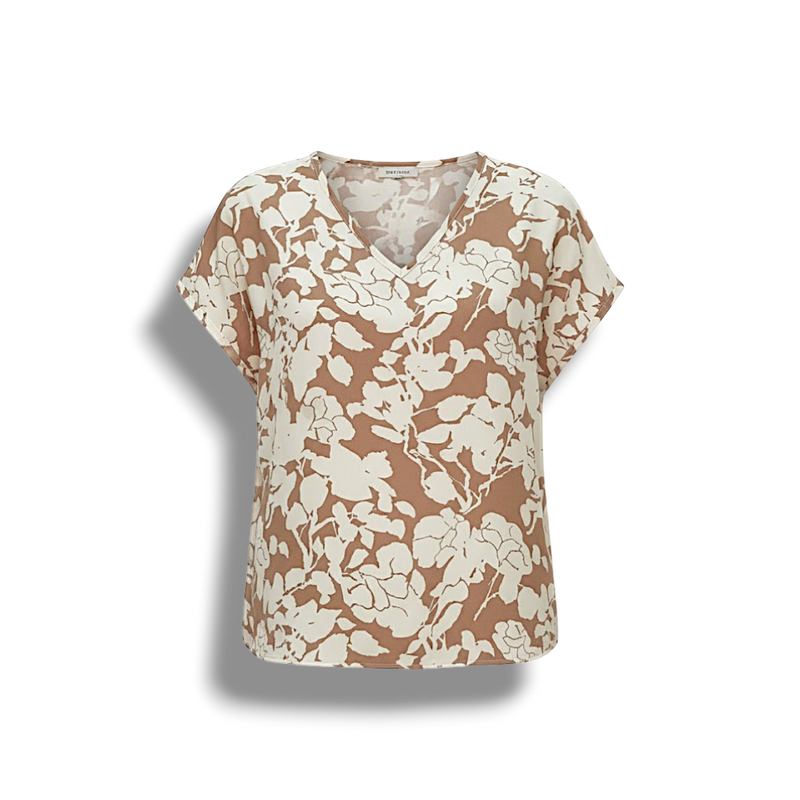 Madison - Charming Women's Blouse with Enchanting Floral Print