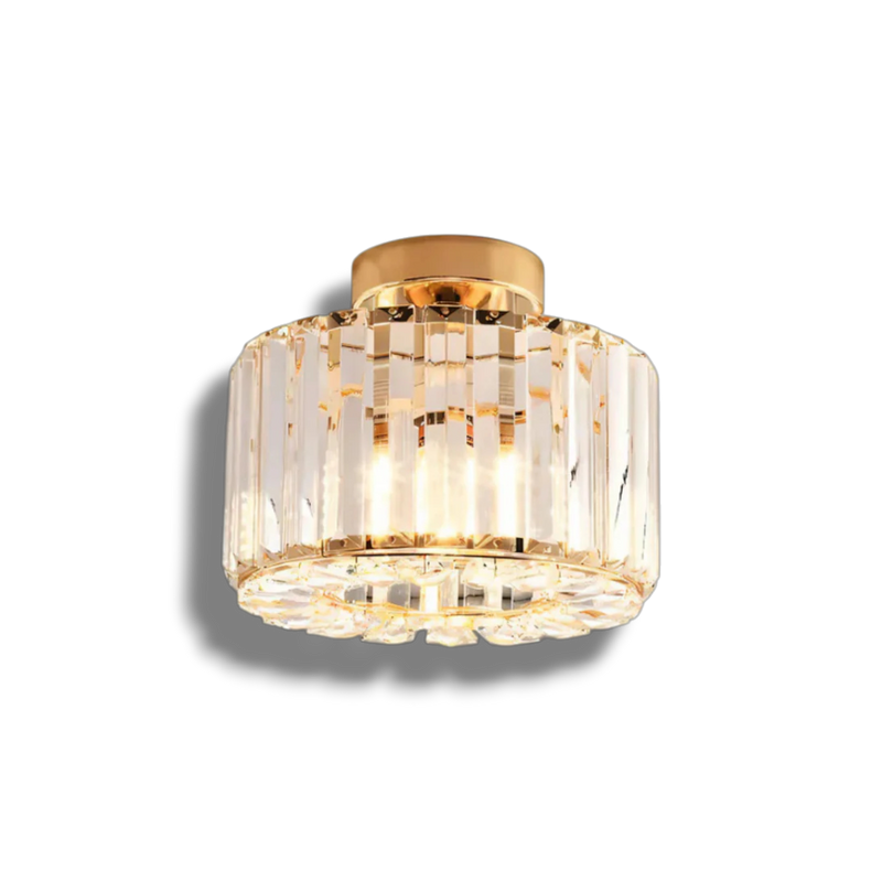 Sparkora - Luxe Crystal Ceiling Lamp With Sparkling Finish
